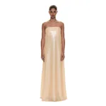 Christopher Esber opaline sequin strapless gown
