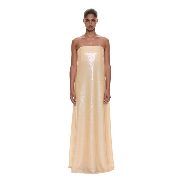 Christopher Esber opaline sequin strapless gown