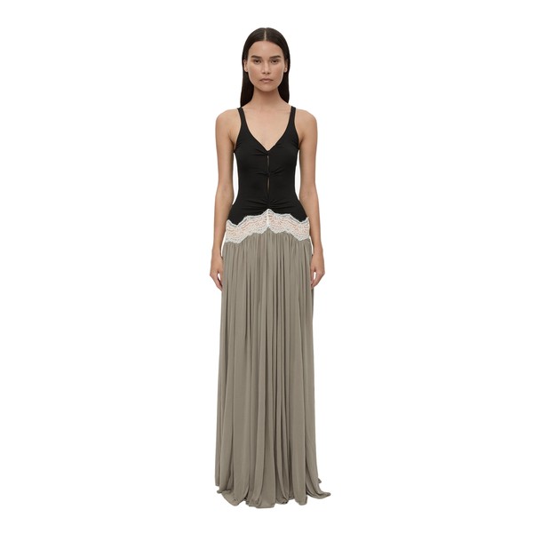 Christopher Esber open twist verner lace tank dress