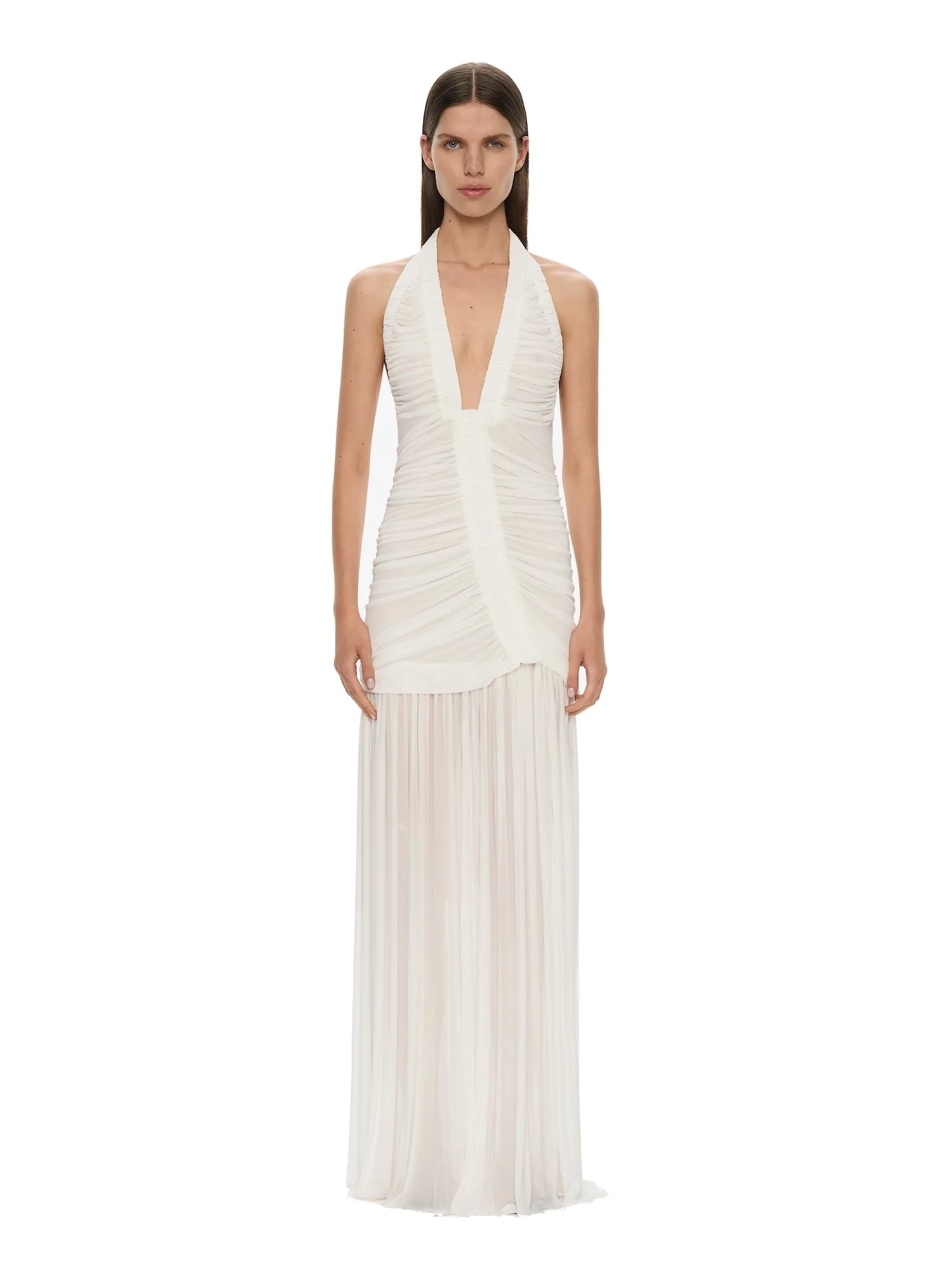 Christopher Esber Orion Gown in White