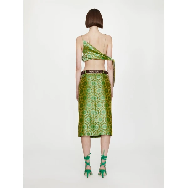 Christopher Esber Palmira Handkerchief Tie Top in Palmira Print, view 5