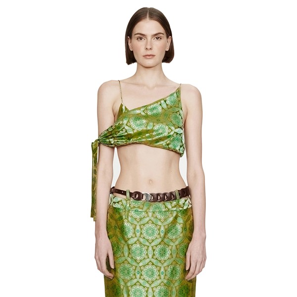 Christopher Esber Palmira Handkerchief Tie Top in Palmira Print
