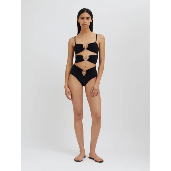 black beachwear
