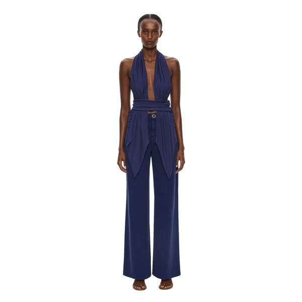 Christopher Esber Relaxed Denim Quartz Jean in Ink