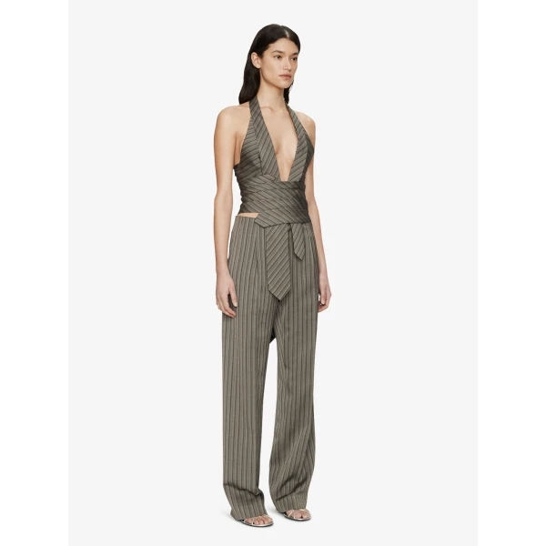 graphite stripe pants