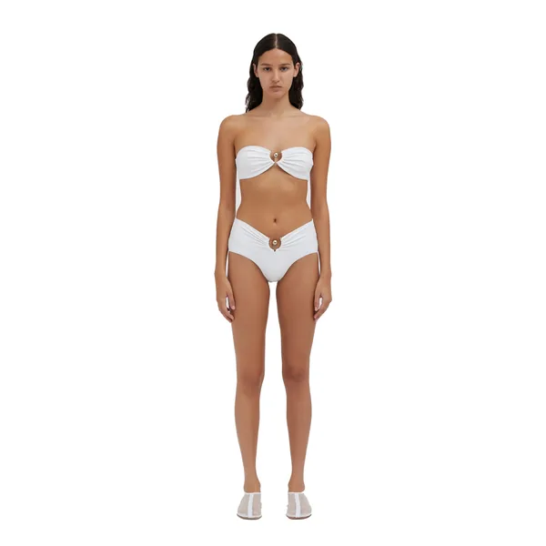 Christopher Esber ruched prong bandeau