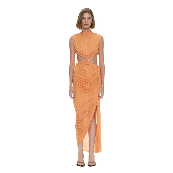 Christopher Esber Theia Separation Dress in Nectar
