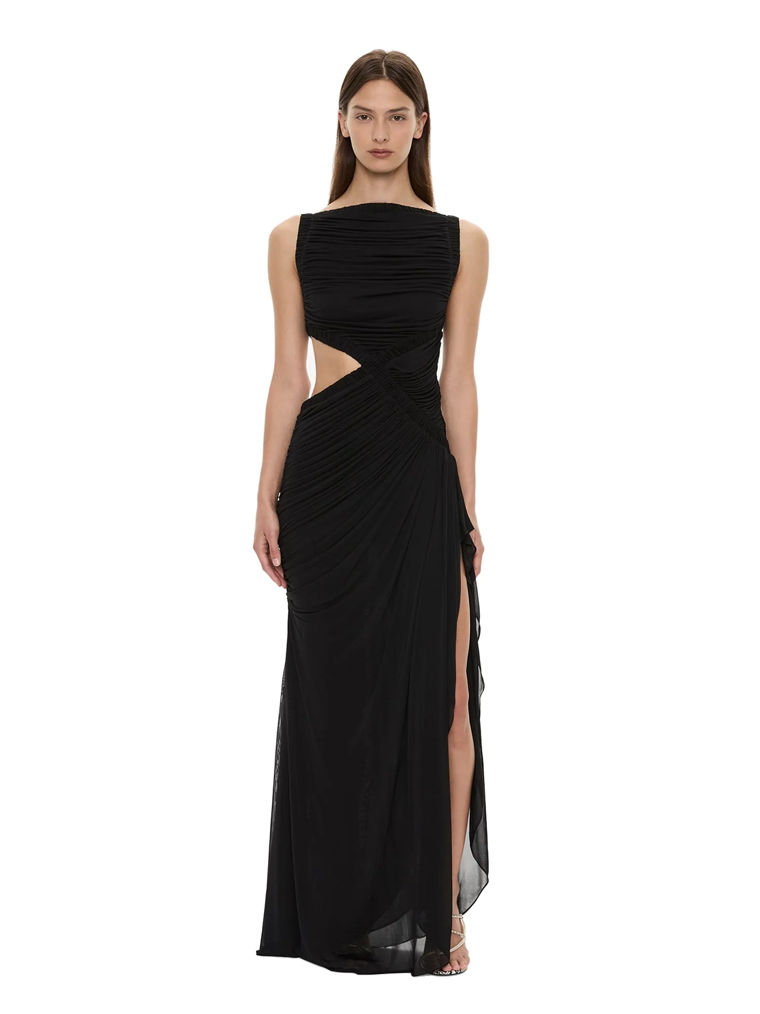 Christopher Esber Theia Squared Dress in Black