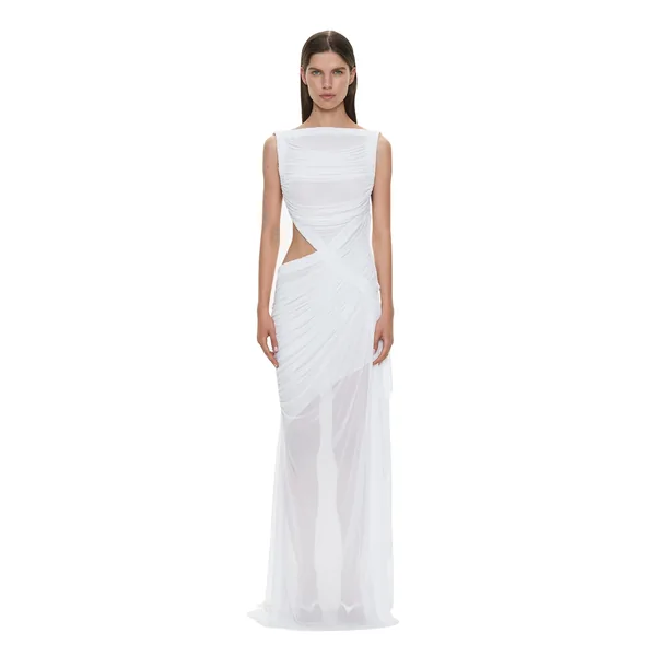 Christopher Esber Theia Squared Dress in White