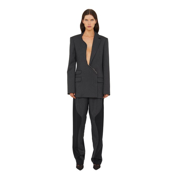 Christopher Esber torrent pinstripe blazer
