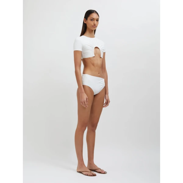 white beachwear