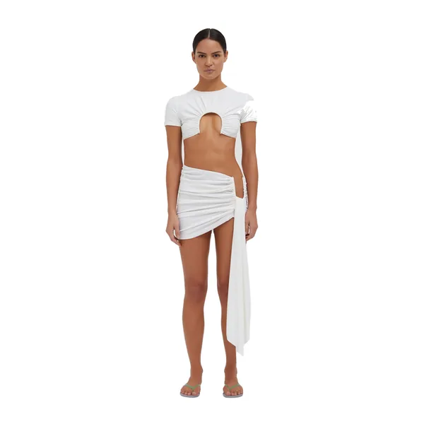 Christopher Esber U Prong Tee in White