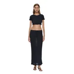 Christopher Esber Verano Stripe Tee in Black Ultra Blue Top