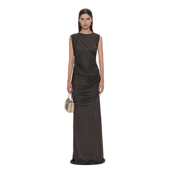Christopher Esber Verve Twisted Dress in Husk