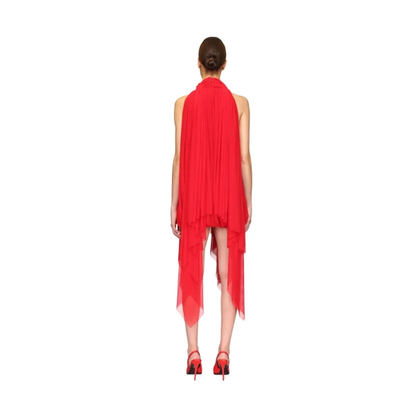 David Koma 3D Flower And Drape Mini Dress, view 5