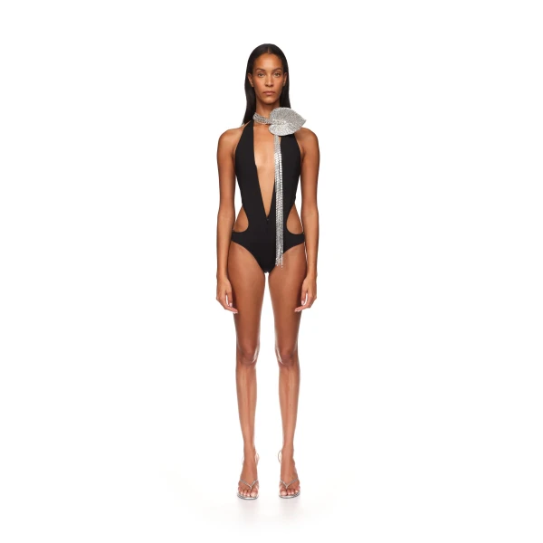 David Koma Cutout Detail Swimsuit, view 2