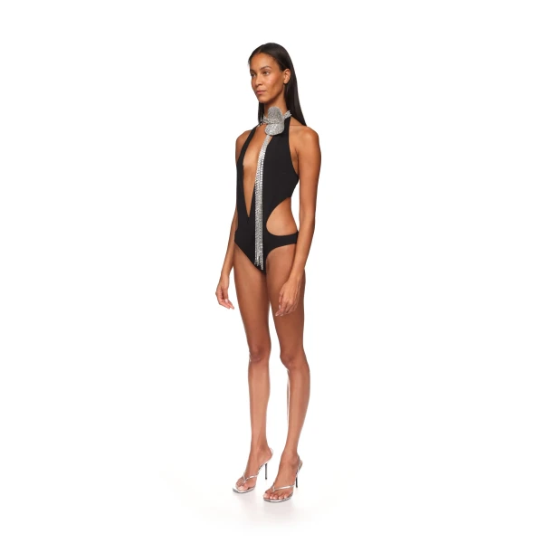 David Koma Cutout Detail Swimsuit, view 3