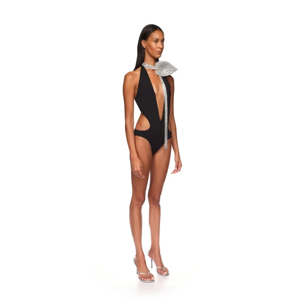 David Koma Cutout Detail Swimsuit, view 4