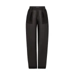 David Koma Double Pleated Organza Trousers