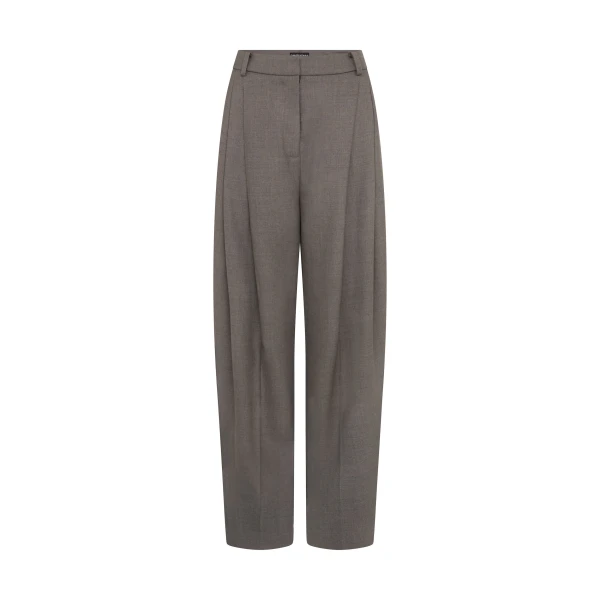 Double Pleated Tailored Trousers