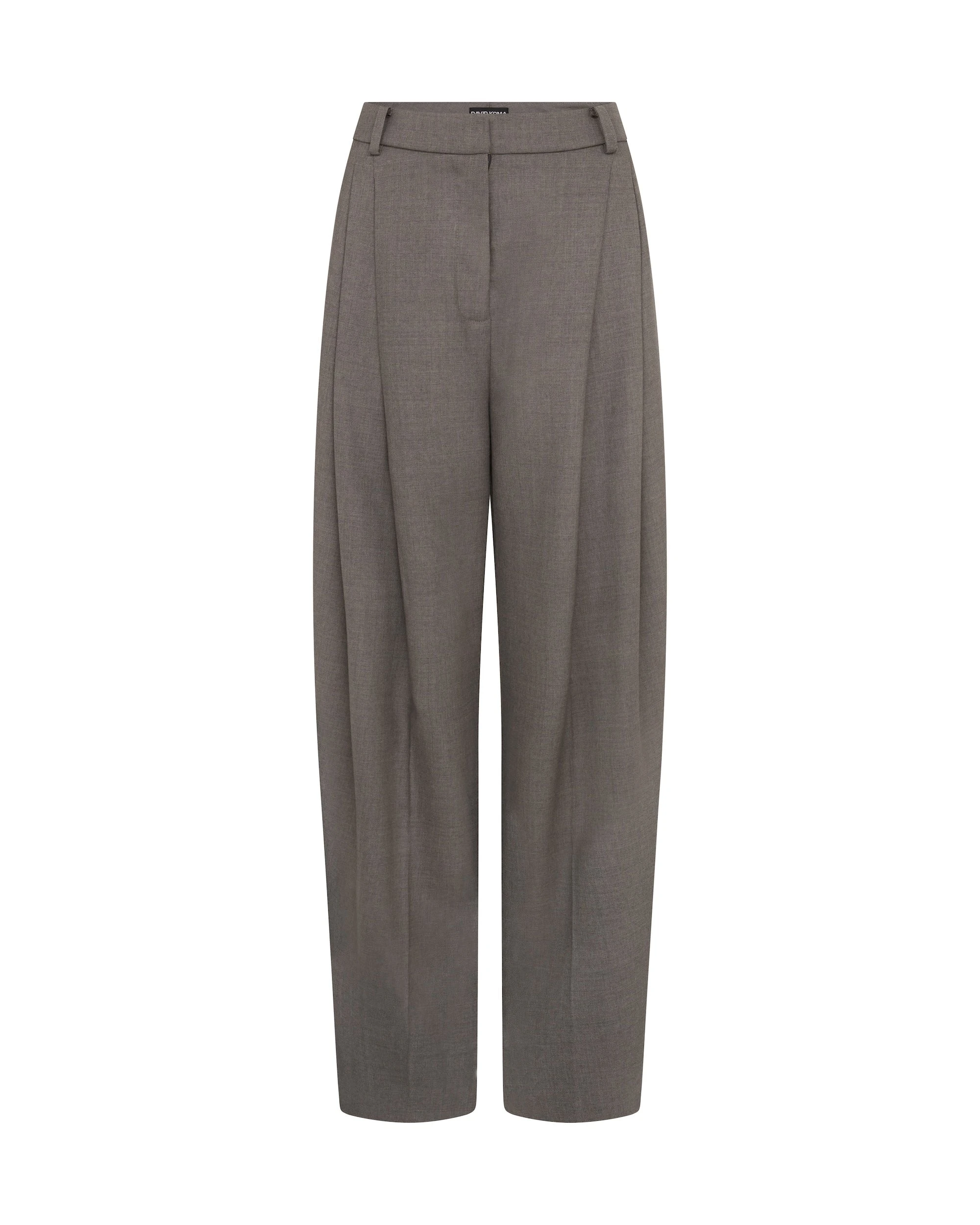 David Koma Double Pleated Tailored Trousers David Koma Double Pleated Tailored Trousers
