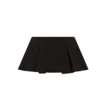 David Koma Flounce Denim Mini Skirt