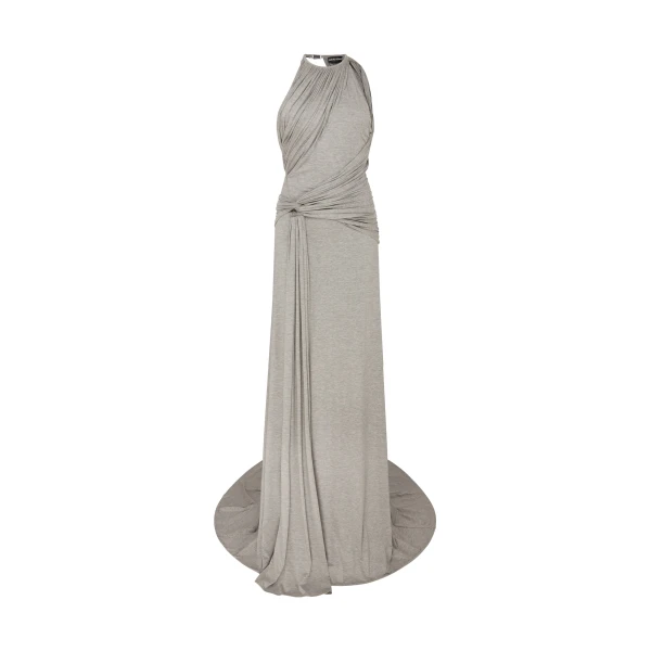 David Koma Gathered Jersey Gown