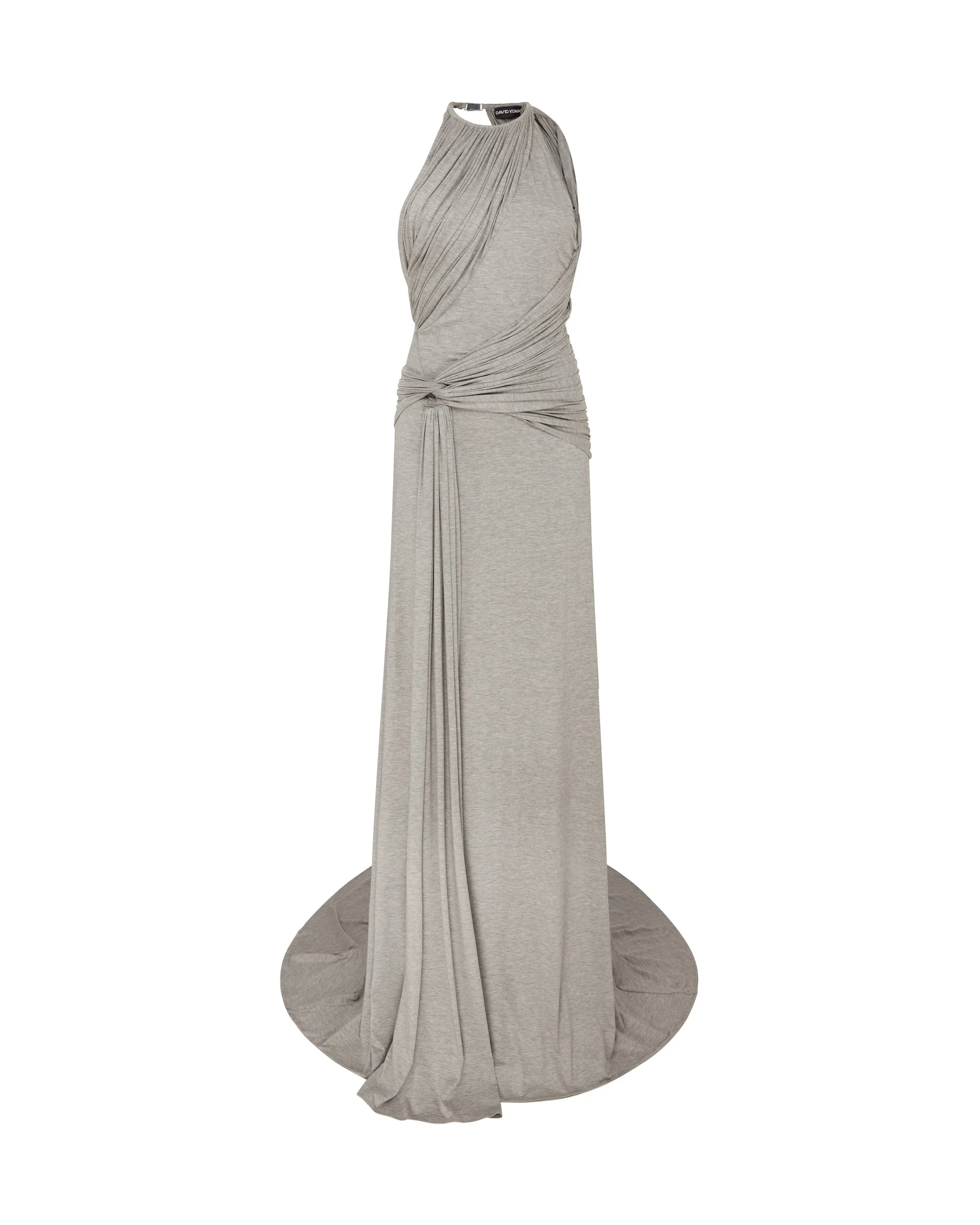 David Koma Gathered Jersey Gown David Koma Gathered Jersey Gown