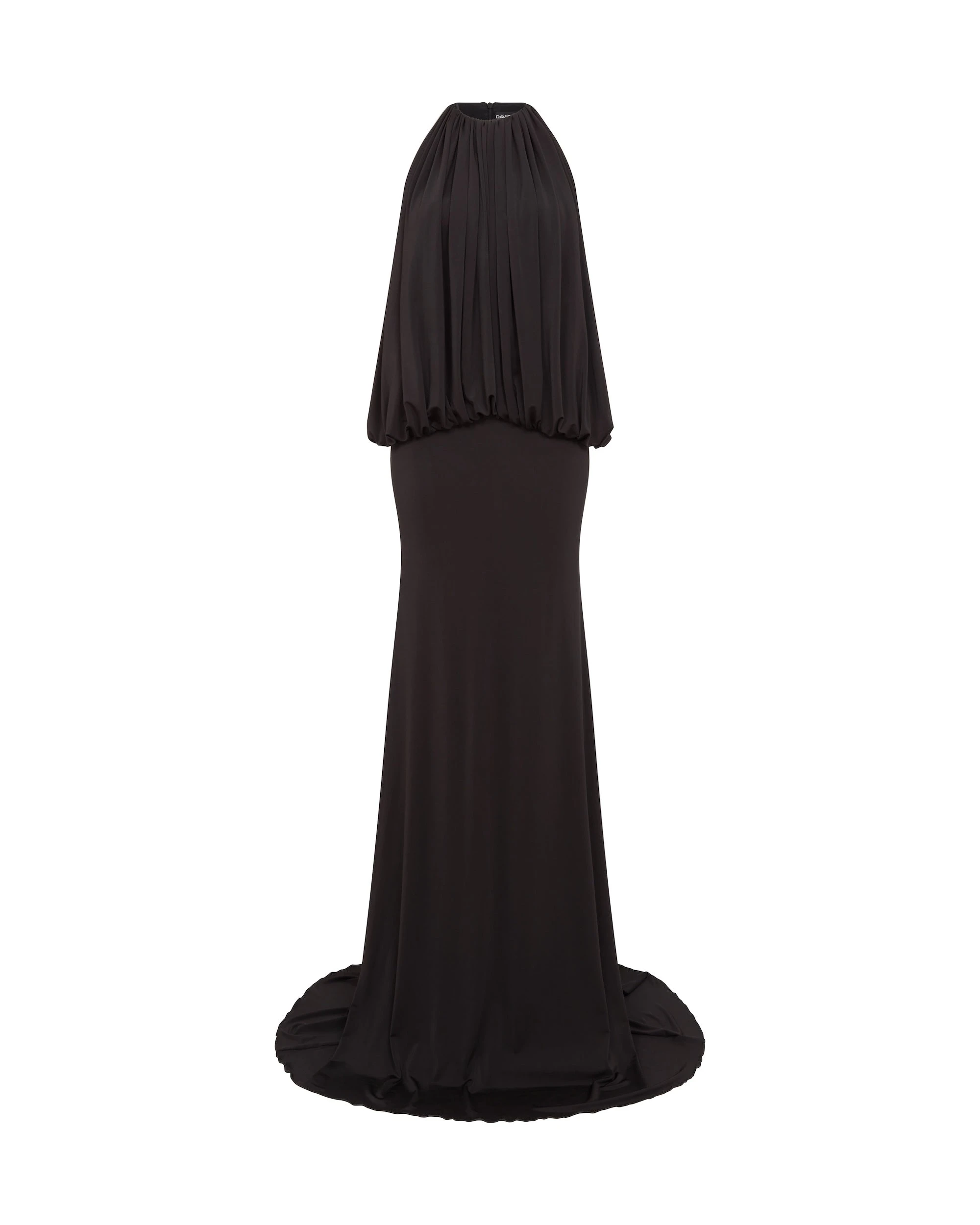 David Koma Open Back And Drape Gown David Koma Open Back And Drape Gown