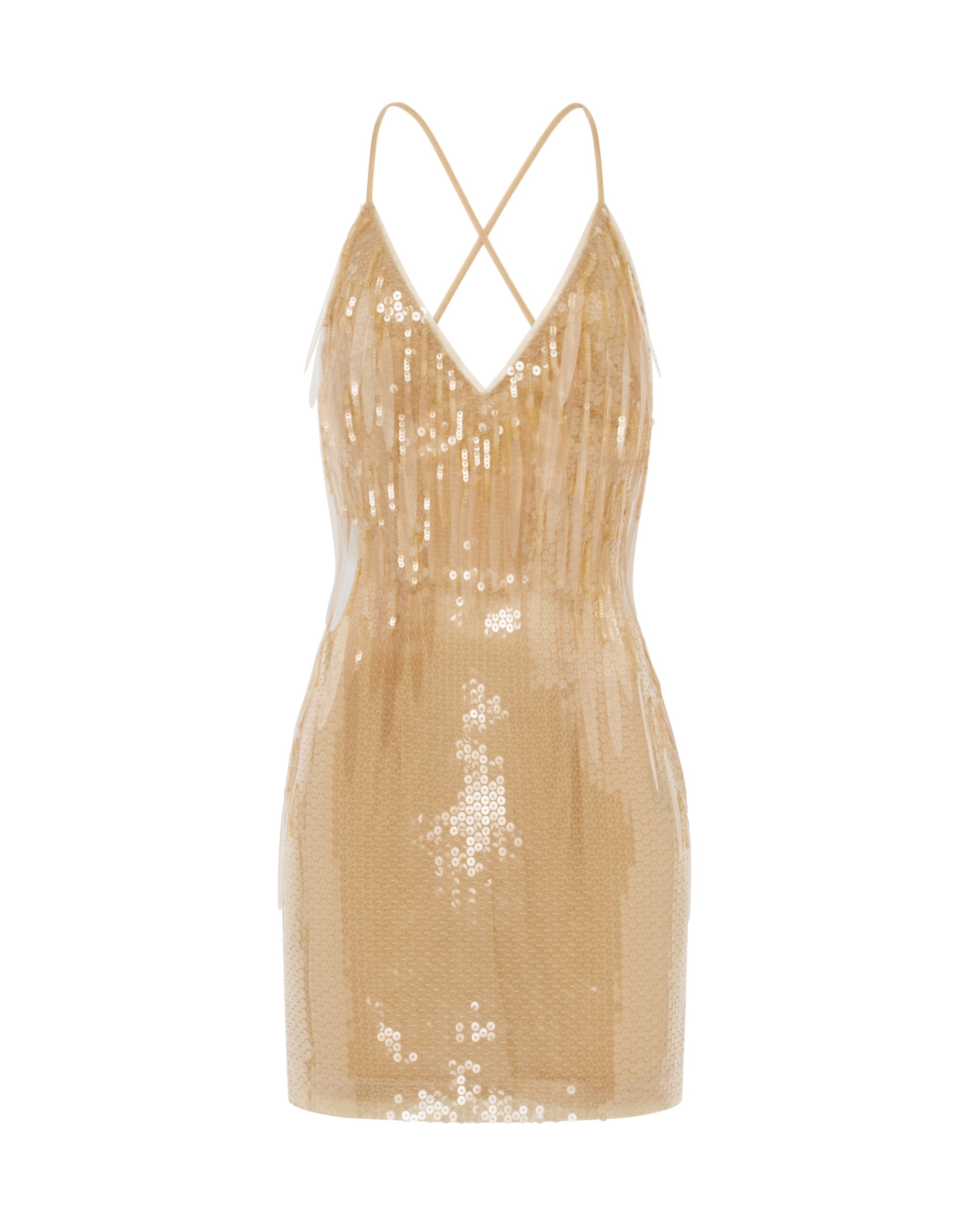 David Koma Sequin Embroidered Cami Mini Dress David Koma Sequin Embroidered Cami Mini Dress