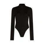 David Koma Star Rhinestone Bodysuit