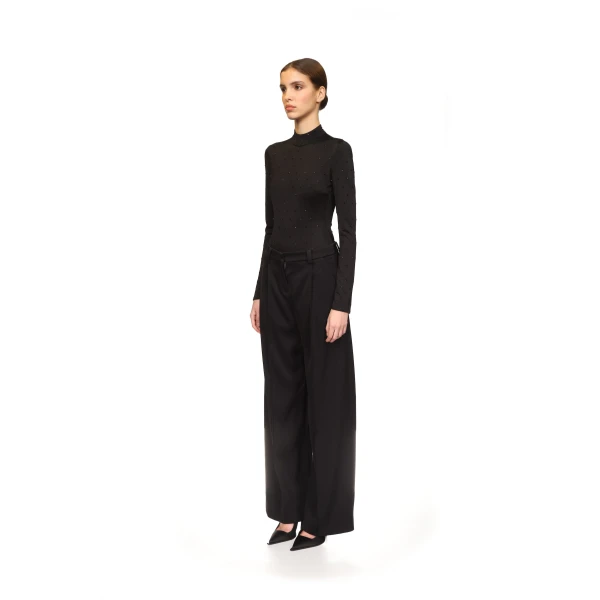 David Koma Star Rhinestone Bodysuit, view 3