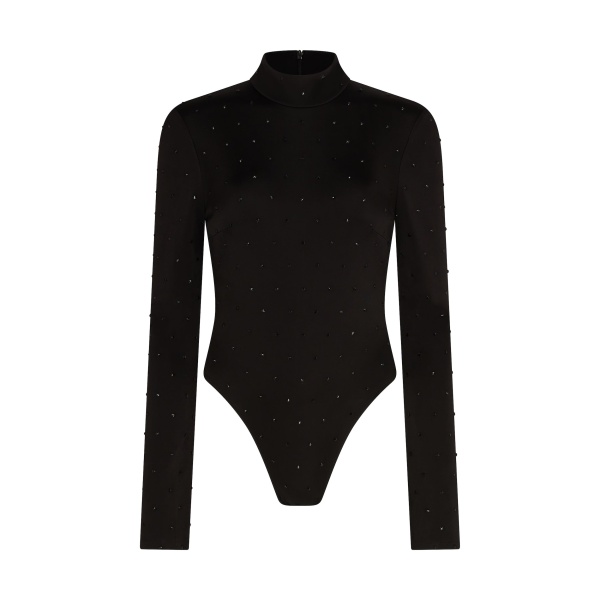 David Koma Star Rhinestone Bodysuit