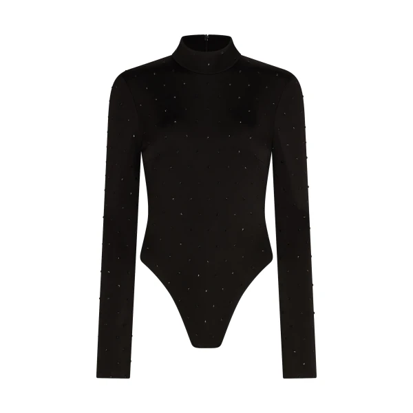 David Koma Star Rhinestone Bodysuit
