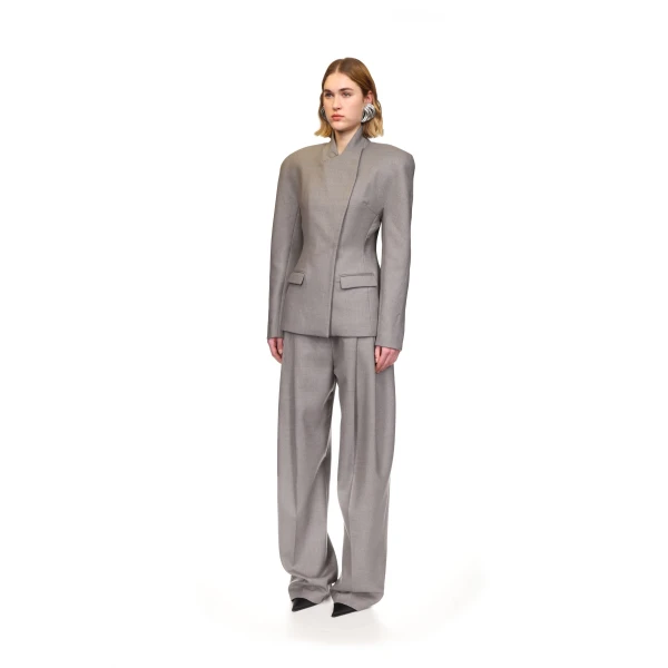 David Koma Structured Sleeve Tailored Jacket, view 3