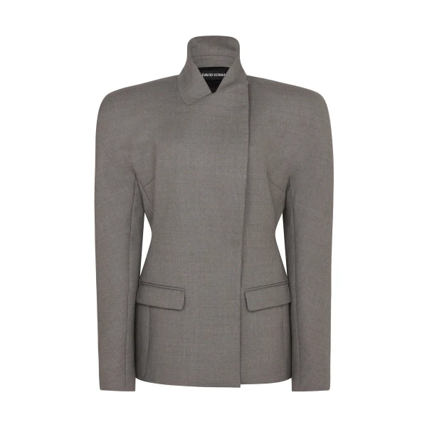 David Koma Structured Sleeve Tailored Jacket