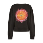 David Koma Supergirl X David Koma Print Sweatshirt Top