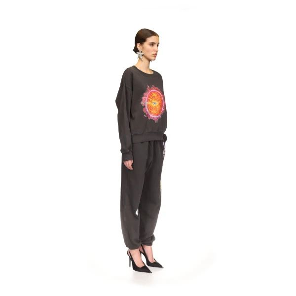 David Koma Supergirl X David Koma Print Sweatshirt Top, view 4