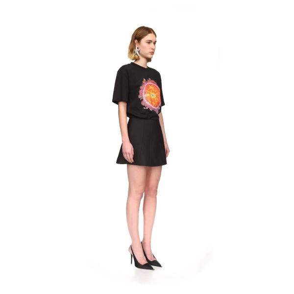David Koma Supergirl X David Koma Print T-shirt Top, view 4
