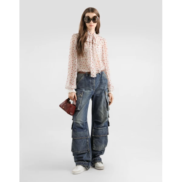 Dolce & Gabbana 5-pocket denim trousers, view 2