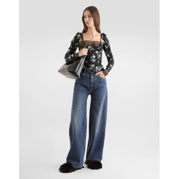 Dolce & Gabbana 5-pocket denim trousers, view 2