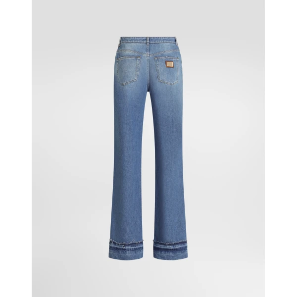 Dolce & Gabbana 5-pocket denim trousers, view 2