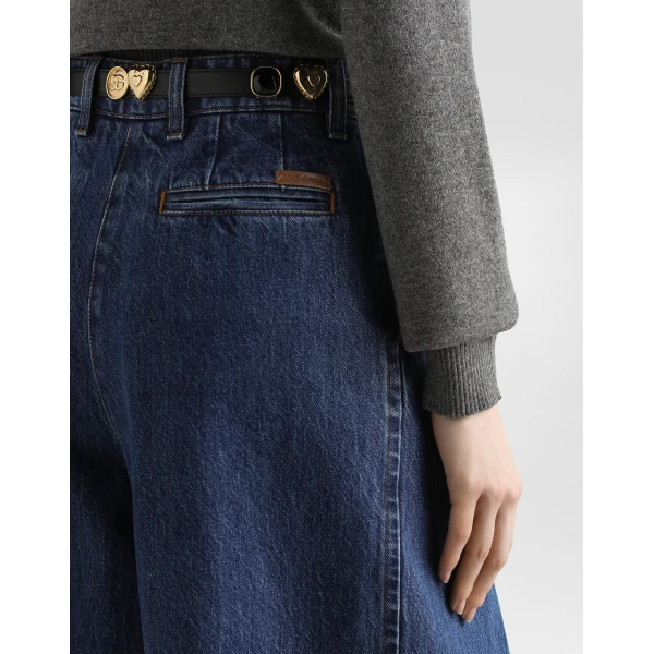 Dolce & Gabbana 5-pocket denim trousers, view 3