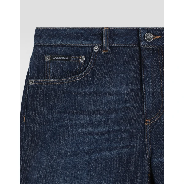 Dolce & Gabbana 5-pocket denim trousers, view 3