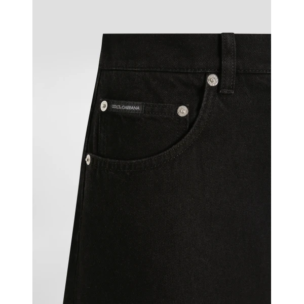 Dolce & Gabbana 5-pocket denim trousers, view 3