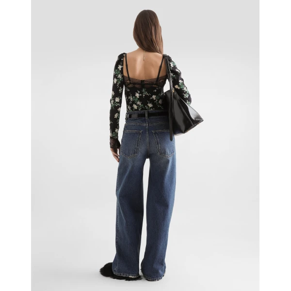 Dolce & Gabbana 5-pocket denim trousers, view 3