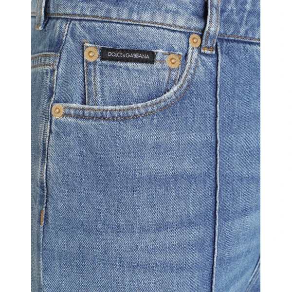 Dolce & Gabbana 5-pocket denim trousers, view 3