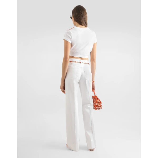 Dolce & Gabbana 5-pocket denim trousers, view 3