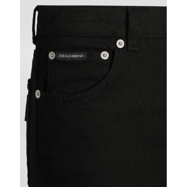 Dolce & Gabbana 5-pocket denim trousers, view 3