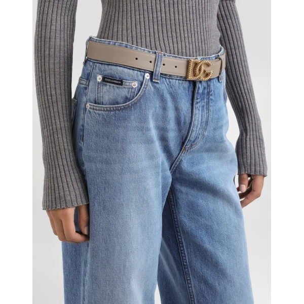 Dolce & Gabbana 5-pocket denim trousers, view 4